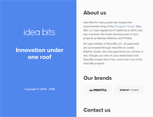Tablet Screenshot of ideabits.com
